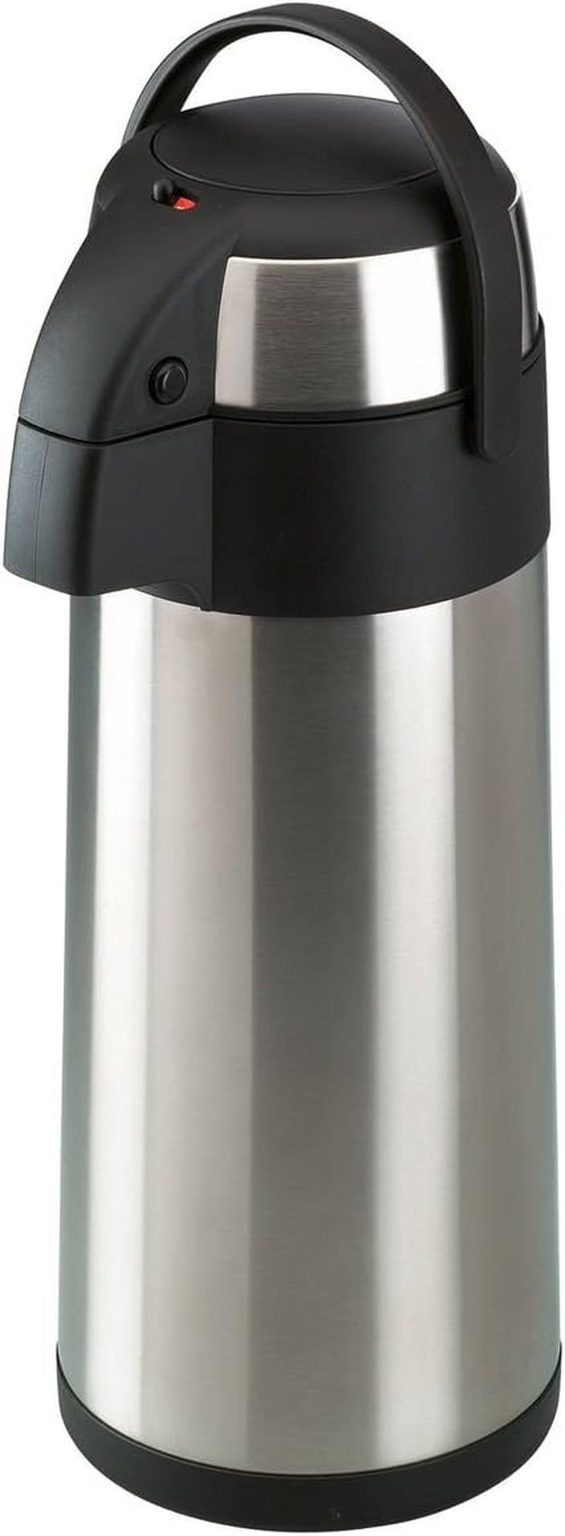 Axentia Airpot in Silver, Stainless Steel Pump Jug, Volume: Approx. 5 Litres, 19 X 19 X 45 Cm image number 1