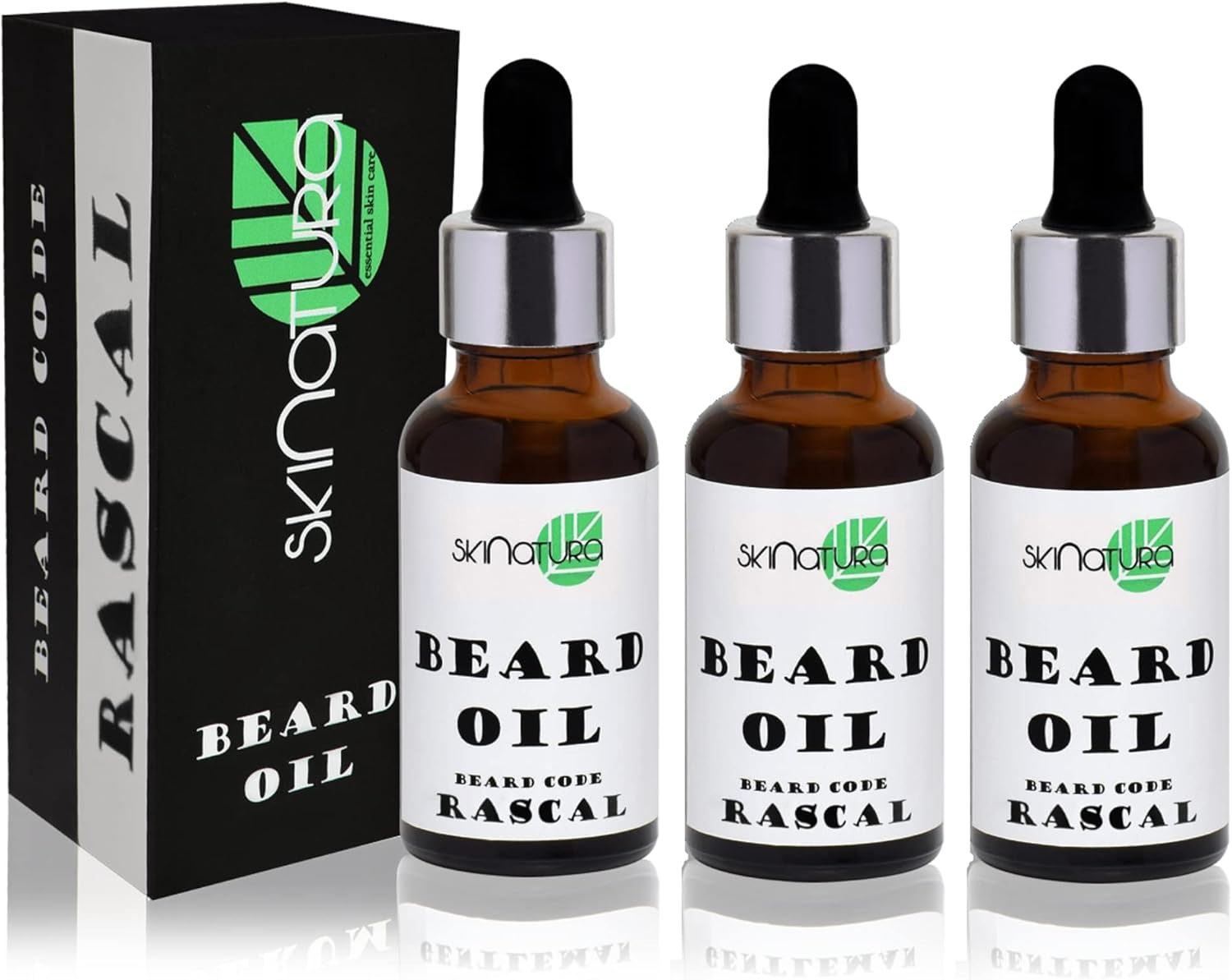 Skinatura Beard Growth Oil [Code: Rascal] for Men | for Faster Growth of Healthy Nourishes & Softness Beard (Pack of 3) (30Ml Each) Combo image number 5