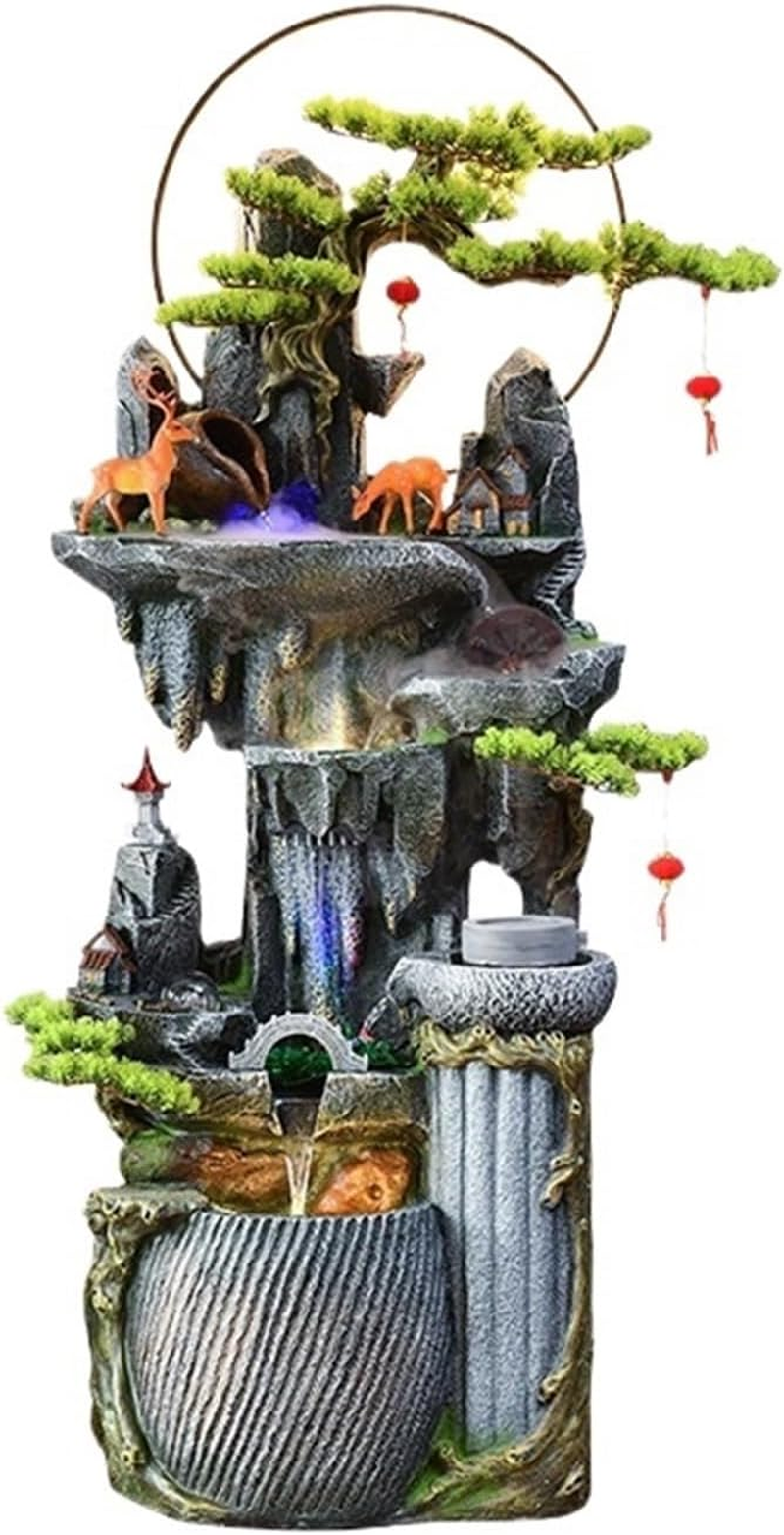 Outdoor Fountain Rockery Water Fountain Decoration, Outdoor, Floor(S) image number 1