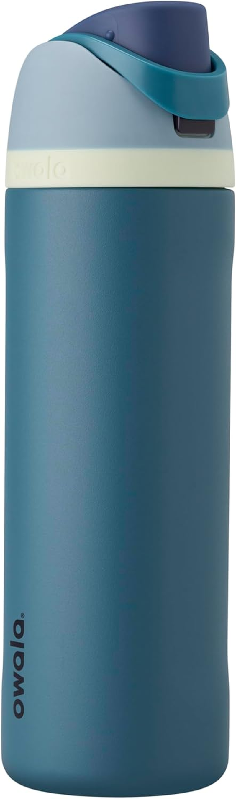 Owala Freesip Insulated Stainless Steel Water Bottle with Straw, Bpa-Free Sports Water Bottle, Great for Travel, 32 Oz, Denim image number 6