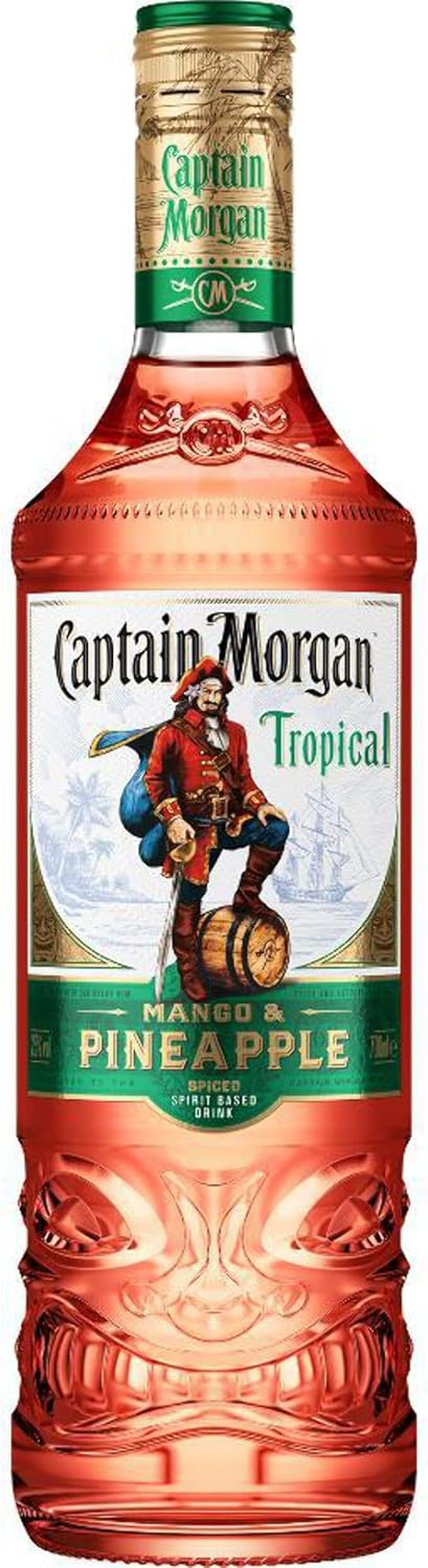 Captain Morgan Tropical Mango and Pineapple Spiced Rum 700 Ml