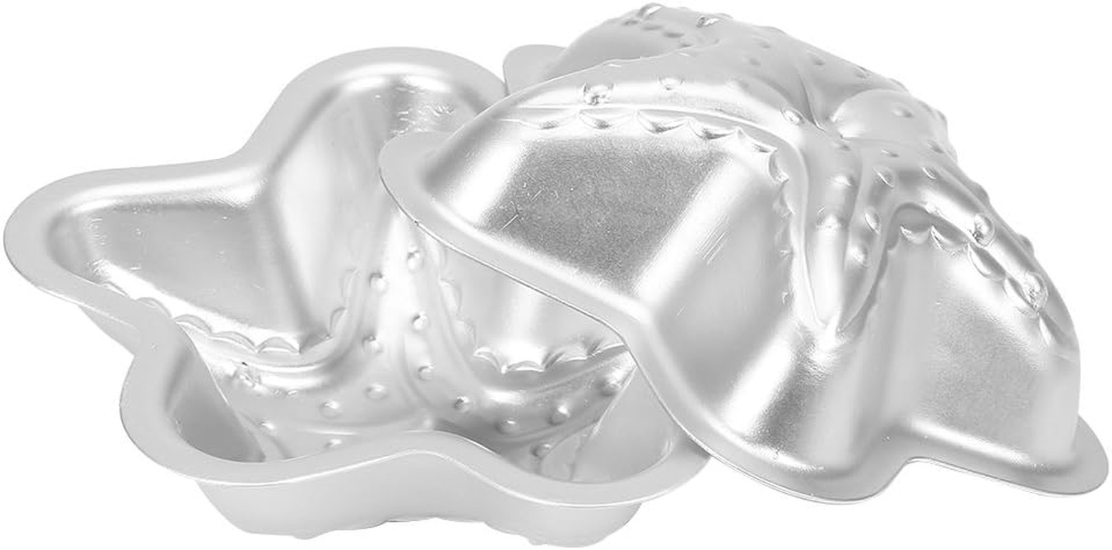 2Pcs Handmade Aluminium Alloy Bath Bomb Fizzy Crafting DIY Cake Mould Tools (Combination 19) image number 4