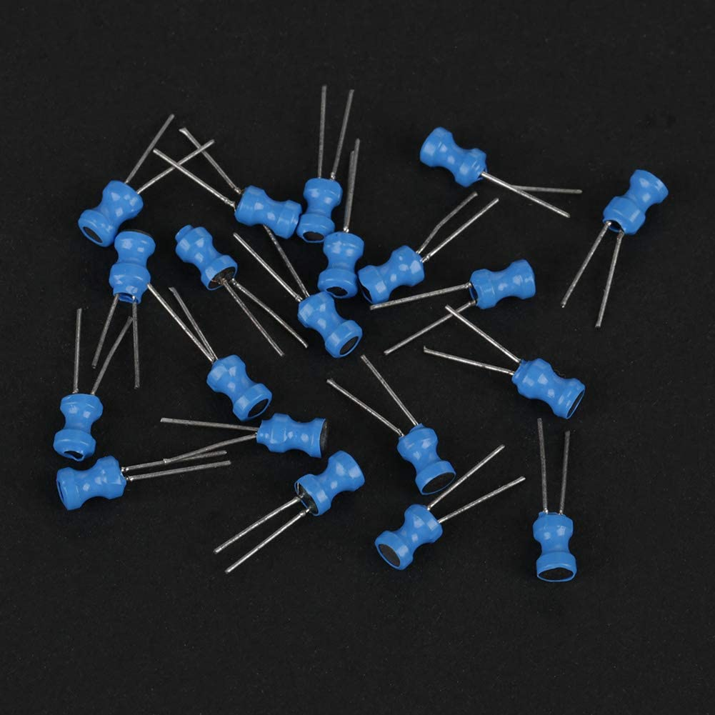 Inductors, 145Pcs 10Uh-10Mh 12 Portable Mini Values Choke Vertical Inductors Assorted Kit with Special Guide Pin Structure image number 5