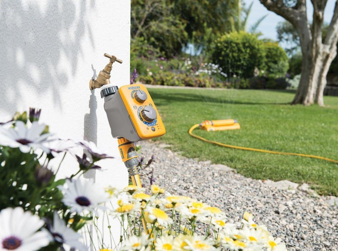 Hozelock Sensor plus Water Controller, Yellow/Grey, 40X25X15 Cm image number 2