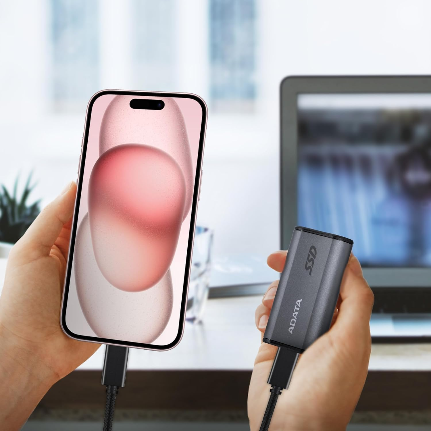 ADATA Elite SE800 1TB External Portable SSD image number 3