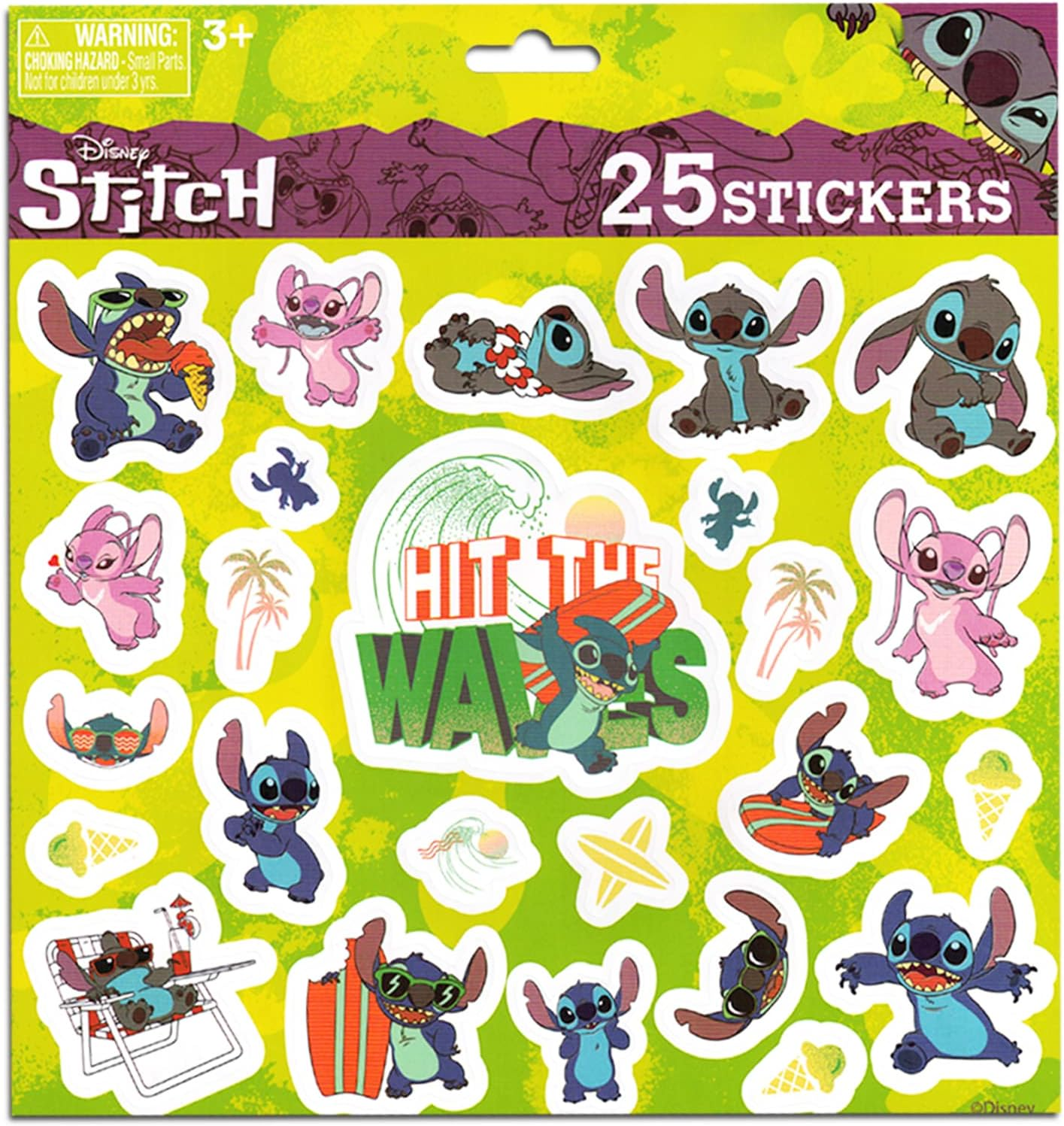 Lilo and Stitch Duffle Bag Set for Kids - 4 Pc Bundle with Stitch Luggage Carry on Suitcase Bag, Lilo and Stitch Stickers, Tattoos, and More | Stitch Travel Activity Set, Stitch Luggage, Stitch Duffle