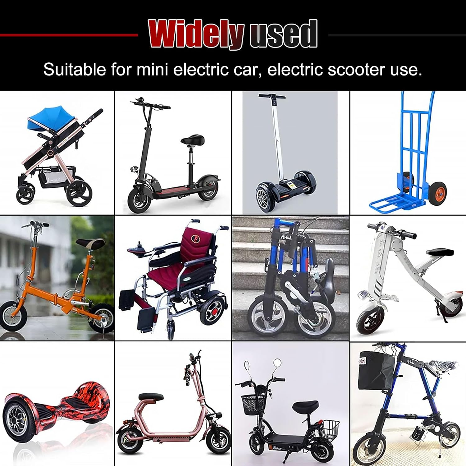 10X3.0 Inner Tube,Thicker Electric Scooter,Mini Bike Inner Tube,Butyl Rubber,1 Pack Inner Tube 45&deg;Air Nozzle image number 6