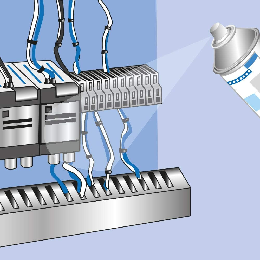 WEICON Electro Contact Cleaner | 400 Ml | Contact Spray for Electronic Components | Dissolves Corrosion | Removes Dust and Dirt |Increases Conductivity image number 5