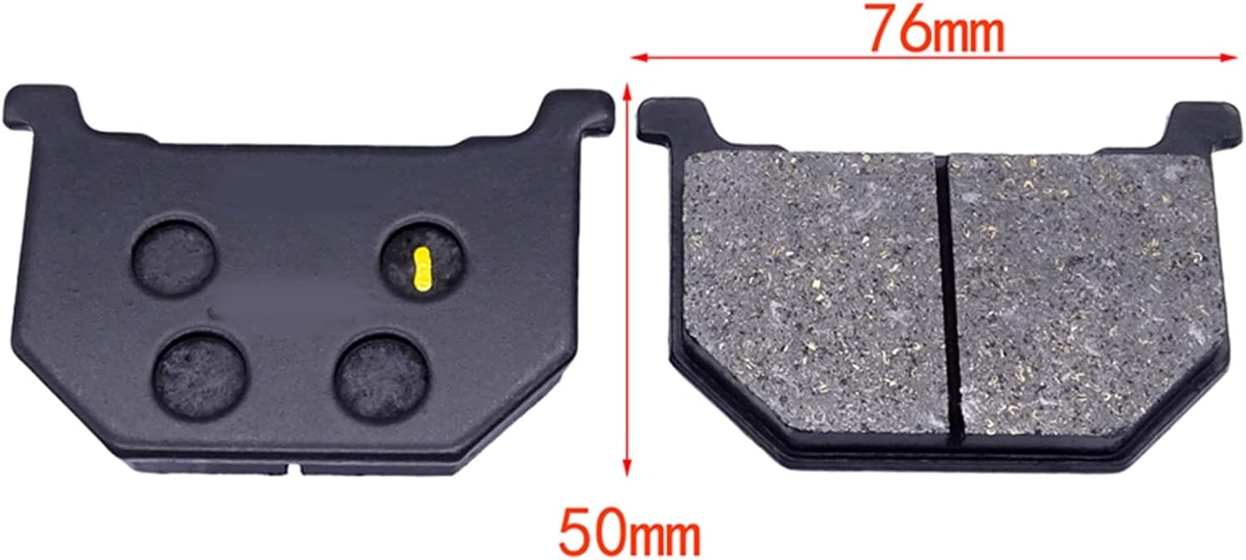 1 Pair Motorcycle Front Brake Pads Part for Suzuki GN250 GZ250 ST250 TU250 VL250 GSX750 GS850 GS1000 Brake Disks Braking image number 1