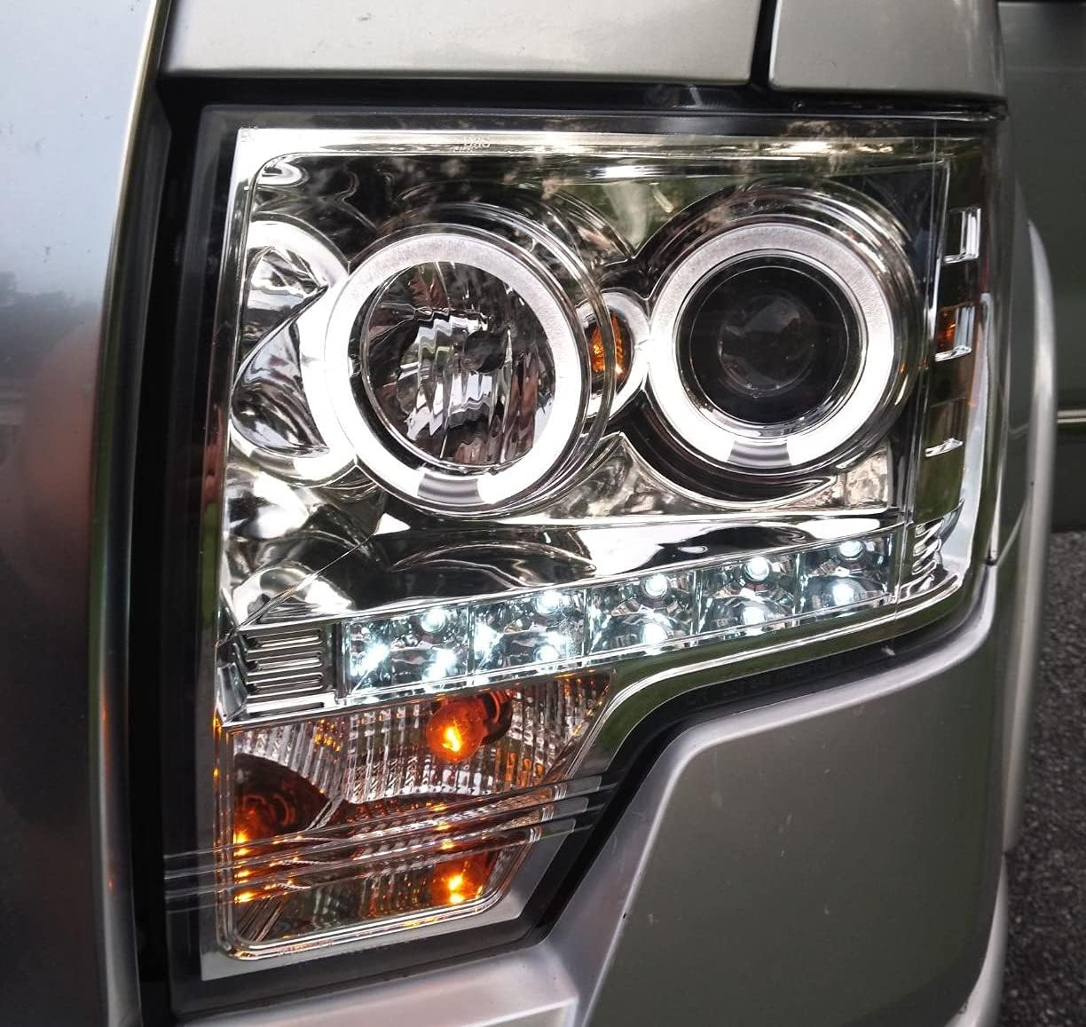 Ijdmtoy Pair Replacement Dual-Connector CCFL Inverters Compatible with CCFL Cold Cathode Fluorescent Lamp Headlight Halo Angel Eyes Kit image number 3