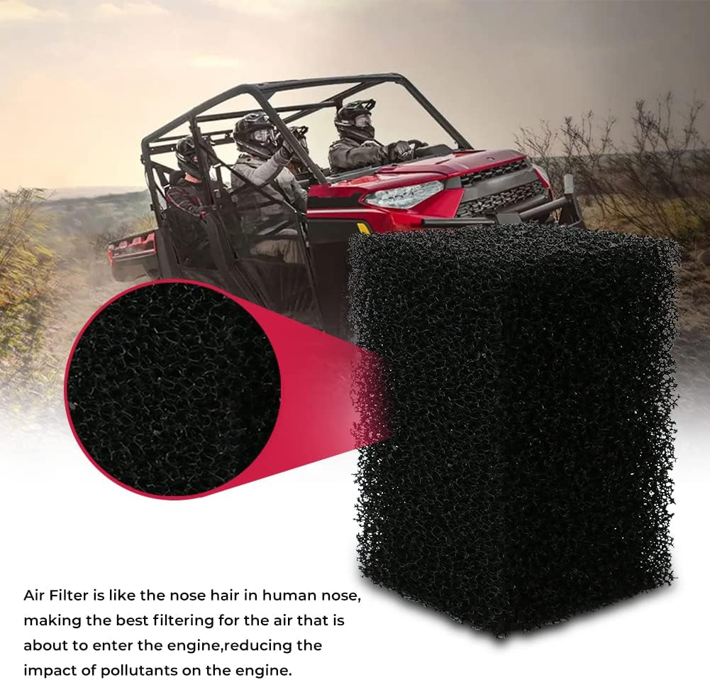 Cosmoska Air Intake Pre Filter Screen for Polaris Ranger 400 500 700 800 900 2X4 4X4 6X6 XP EFI CREW Replace 5812253(2Pcs) image number 1