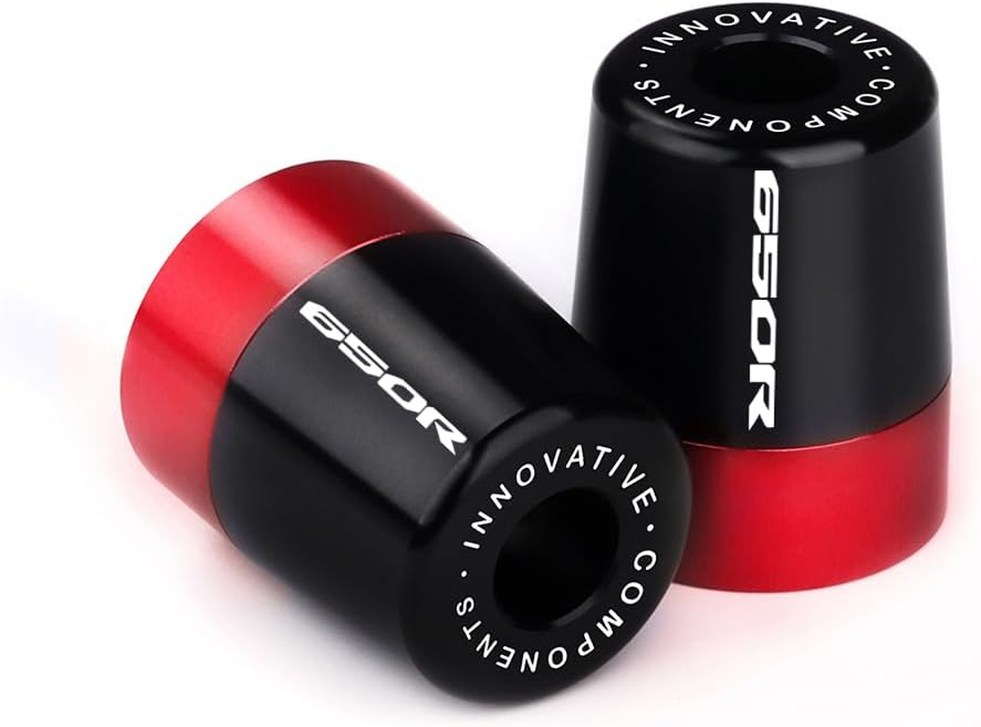 Modeer Handlebar Ends Compatible with CB650R CBR650R (2019-2025) Any Year E-CLUTCH Available Motorcycle Handlebar Grip End Plug Balance Pad Cb 650R Cbr 650R Accessories (Red) image number 2