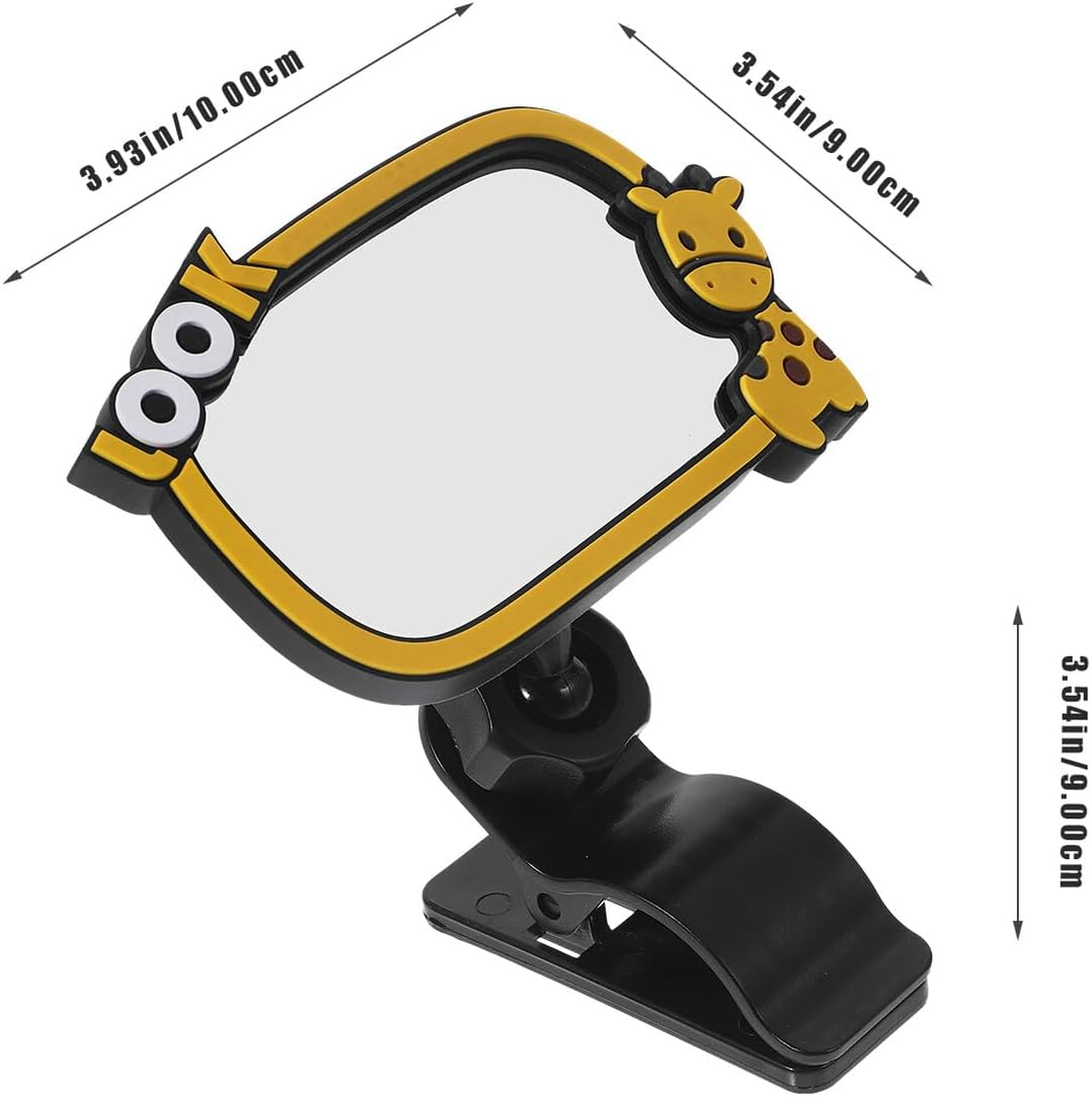 Car Mirror Rear Facing Car Interior Mirror Wide Angle Shatterproof Rearview for Safety and Easy Monitoring While Driving image number 2
