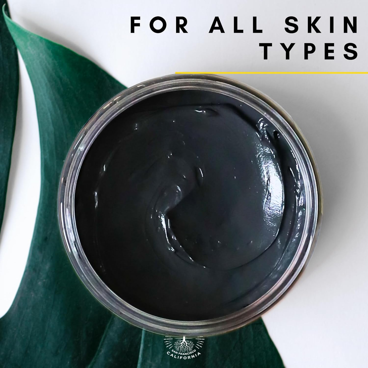 Mud Mask for Face with Dead Sea Mud, Bentonite Clay and Activated Charcoal - Made in USA -NO DRYING Facial Mask to Minimize Pore, Clear Blackheads- Great for Armpit Detox Too image number 6