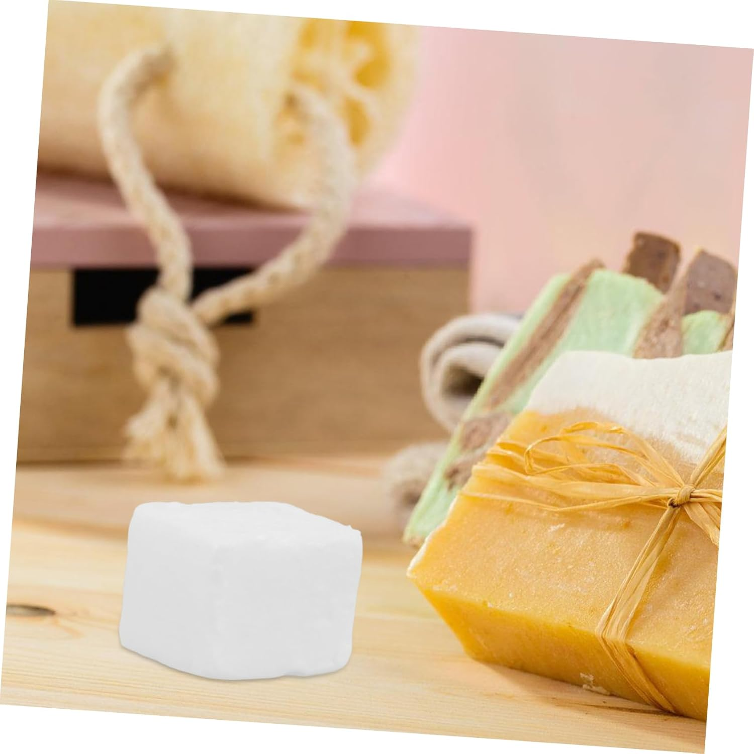 EXAOMBLE 1Bag DIY Handmade Soap Base Oils Castor Rosehip Essential Oils Fragrance Gentle Skin Care