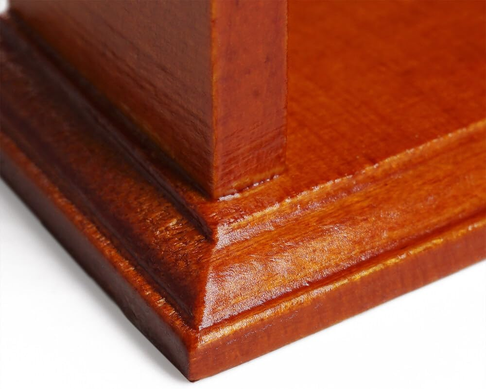 Odoria 1/12 Scale Miniature Shelf Mini Bookshelf Bookcase Miniatures Dollhouse Furniture Accessories Dolls House Accessory, Brown image number 1