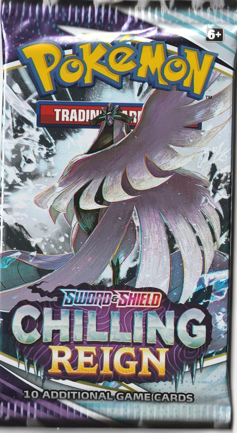 Pok&eacute;mon Chilling Reign Booster Pack - Single Pack (10 Cards)