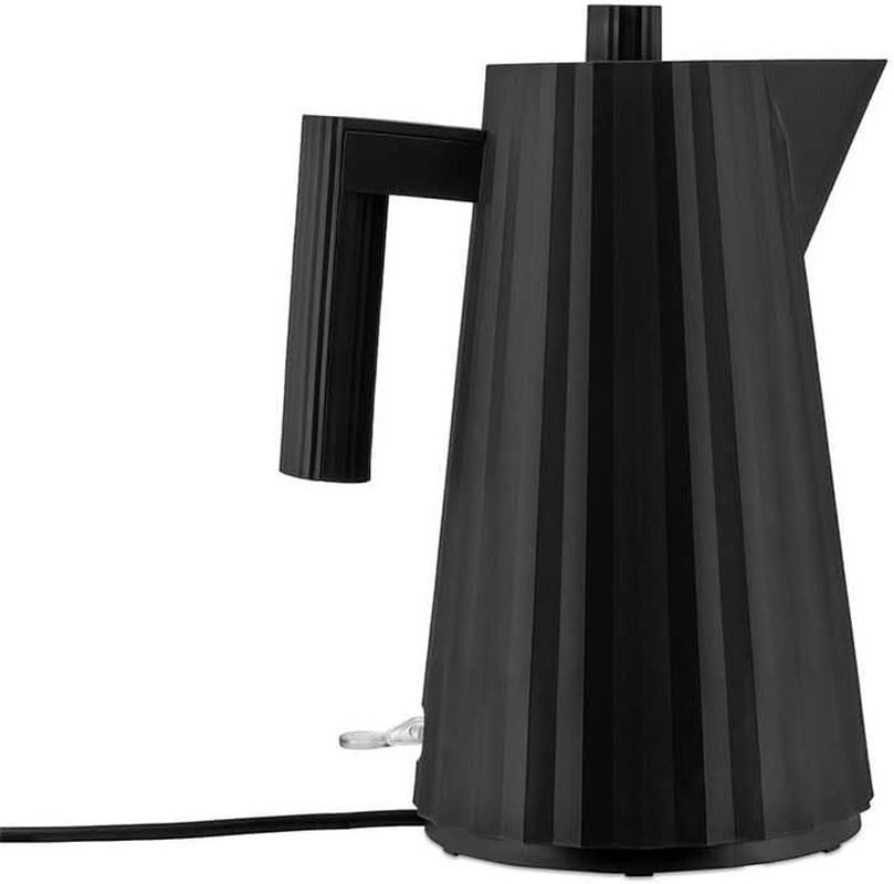 Alessi Plisse 2400W Electric Kettle, Black, 1.7 Litre Capacity image number 4
