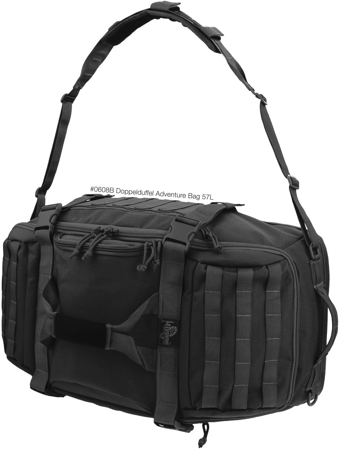 Maxpedition Doppelduffel Adventure Bag - Black image number 2