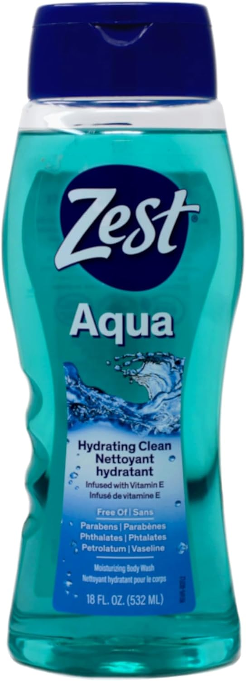 Zest Body Wash Aqua image number 1