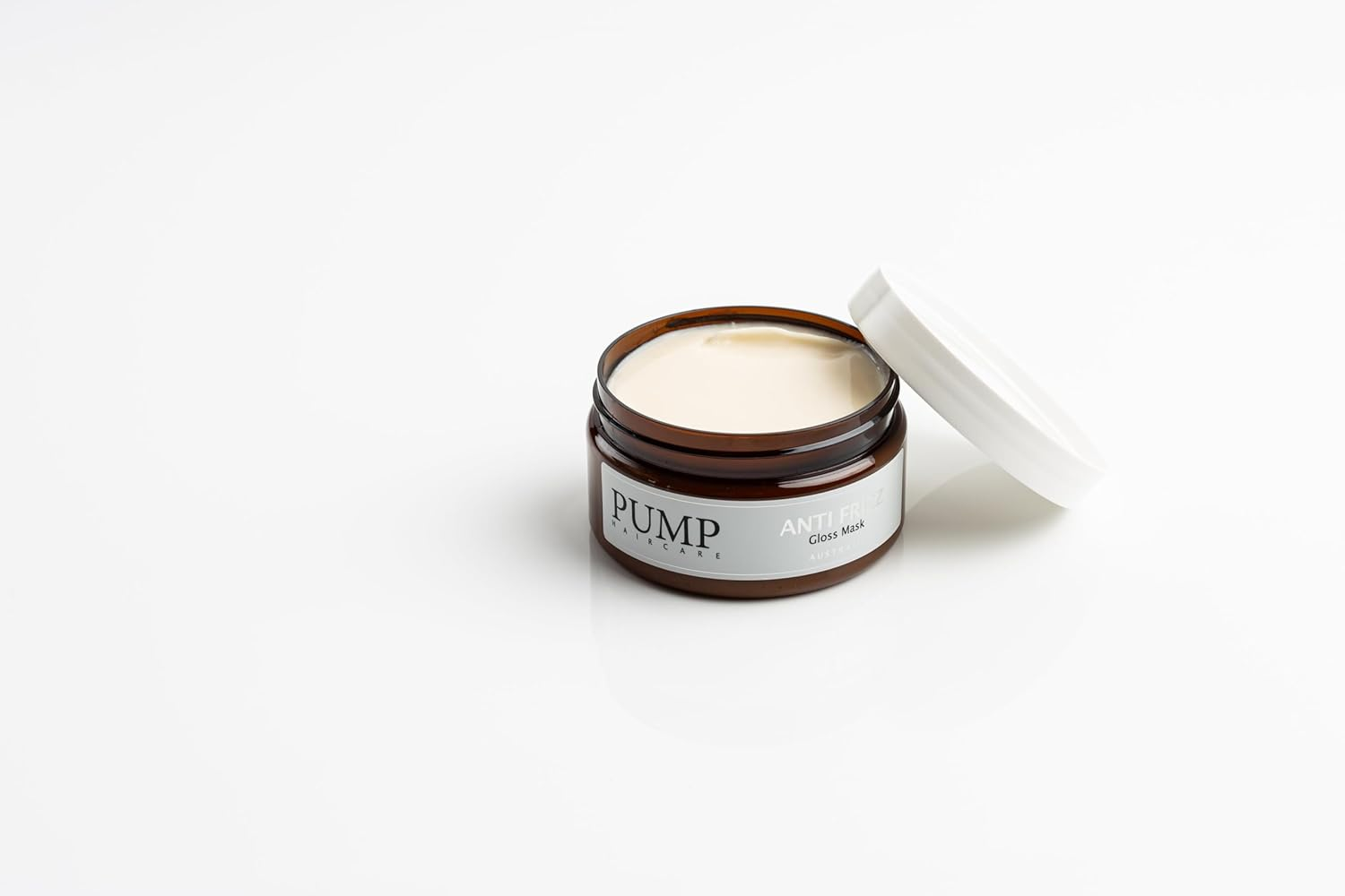 Anti Frizz Gloss Mask with Argan Oil for Extra Shine - Pump Haircare image number 1