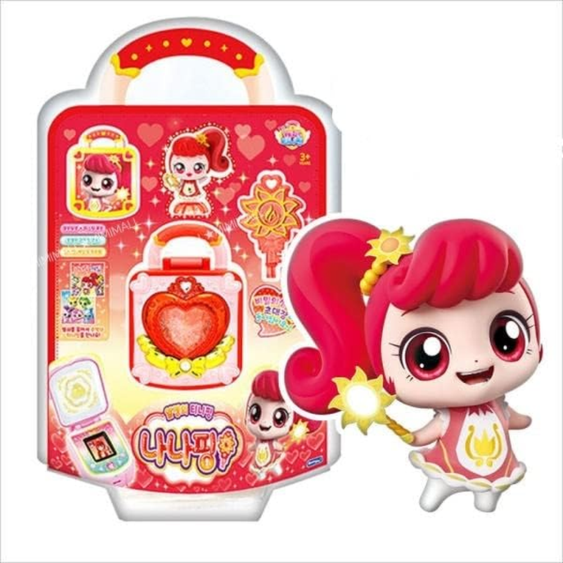 Catch Teenieping NANAPING Season 3 Royal Figure Set Red 나나핑