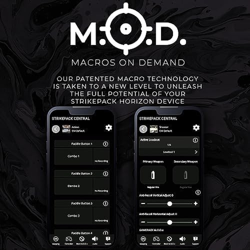 Collective Minds Gaming XBOX Strikepack Horizon Vista M.O.D. Pack for Xbox Series X, Xbox Series S, and Xbox One Standard Controllers image number 5