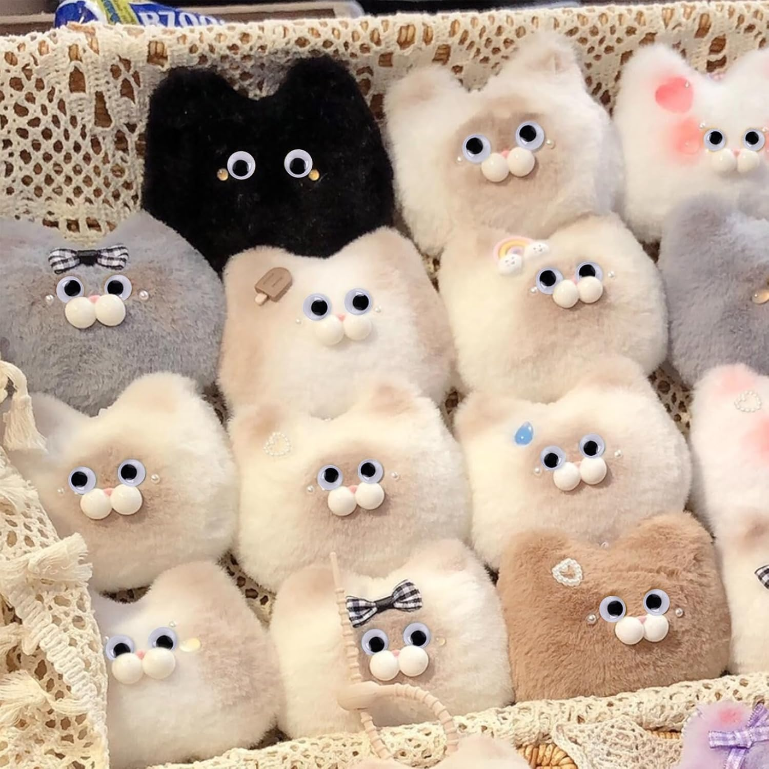 Googly Eyes Self-Adhesive, 700Pcs Wide Variety Assorted Size for Crafting, Sticky Wiggly Google Eye Stickers for DIY Craft Scrapbooking image number 6