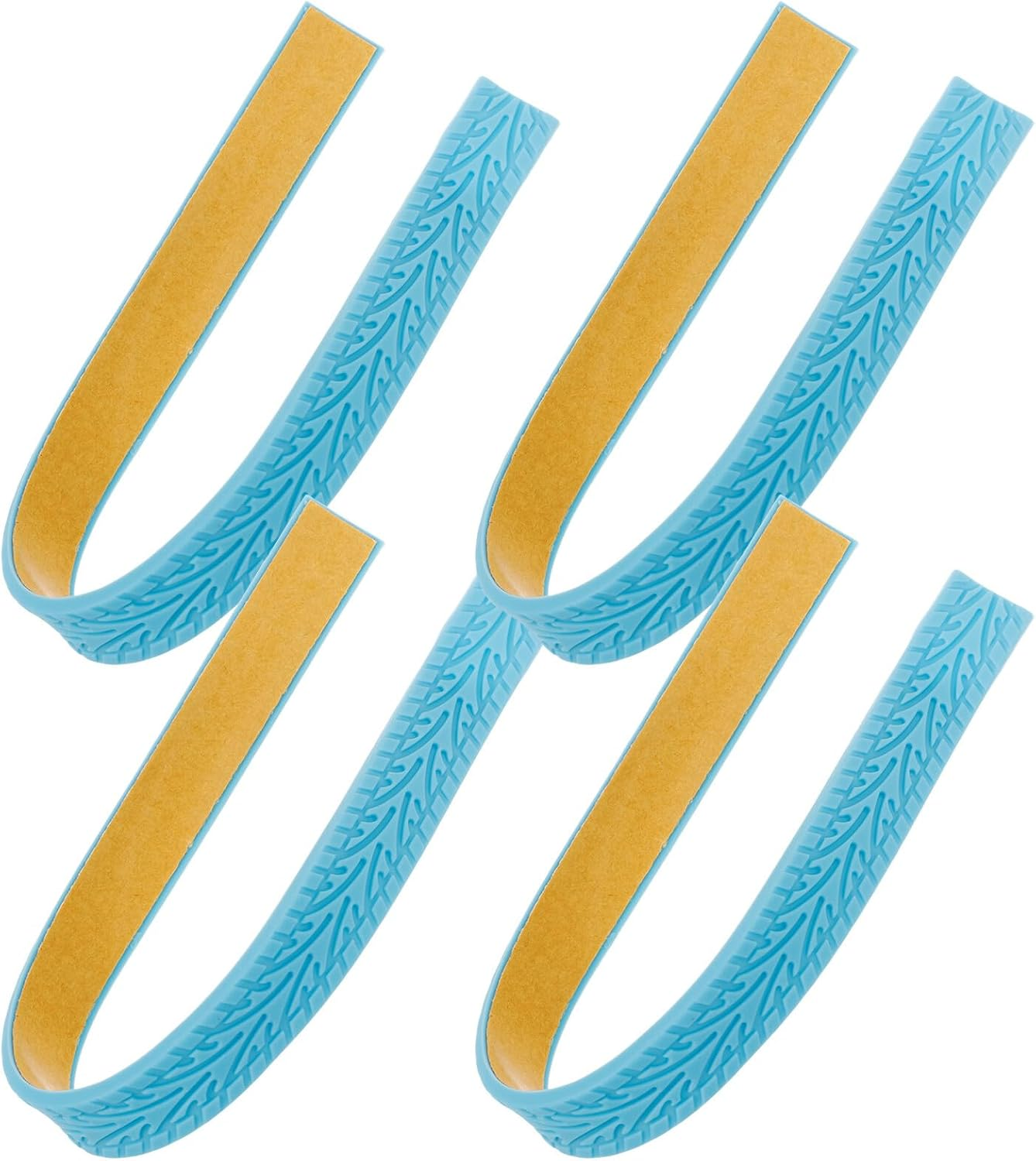 HANABASS Silicone Suitcase Wheel Protectors Luggage Feet Socks Noise-Reducing Shock-Absorbing Sturdy Travel Accessory for Hardwood Floors and Smooth Surfaces, Silent Caster Covers for Luggage Wheels image number 6