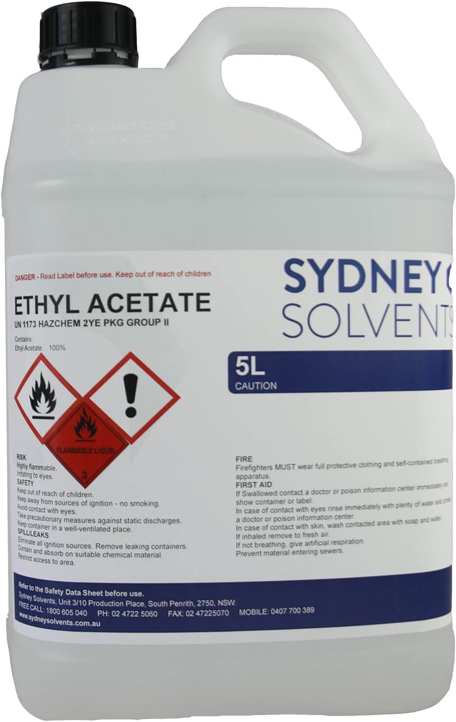 Ethyl Acetate 5 Litre image number 3