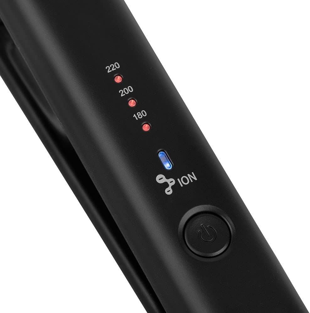 Silver Bullet Powerline Hair Straightener - Black image number 2