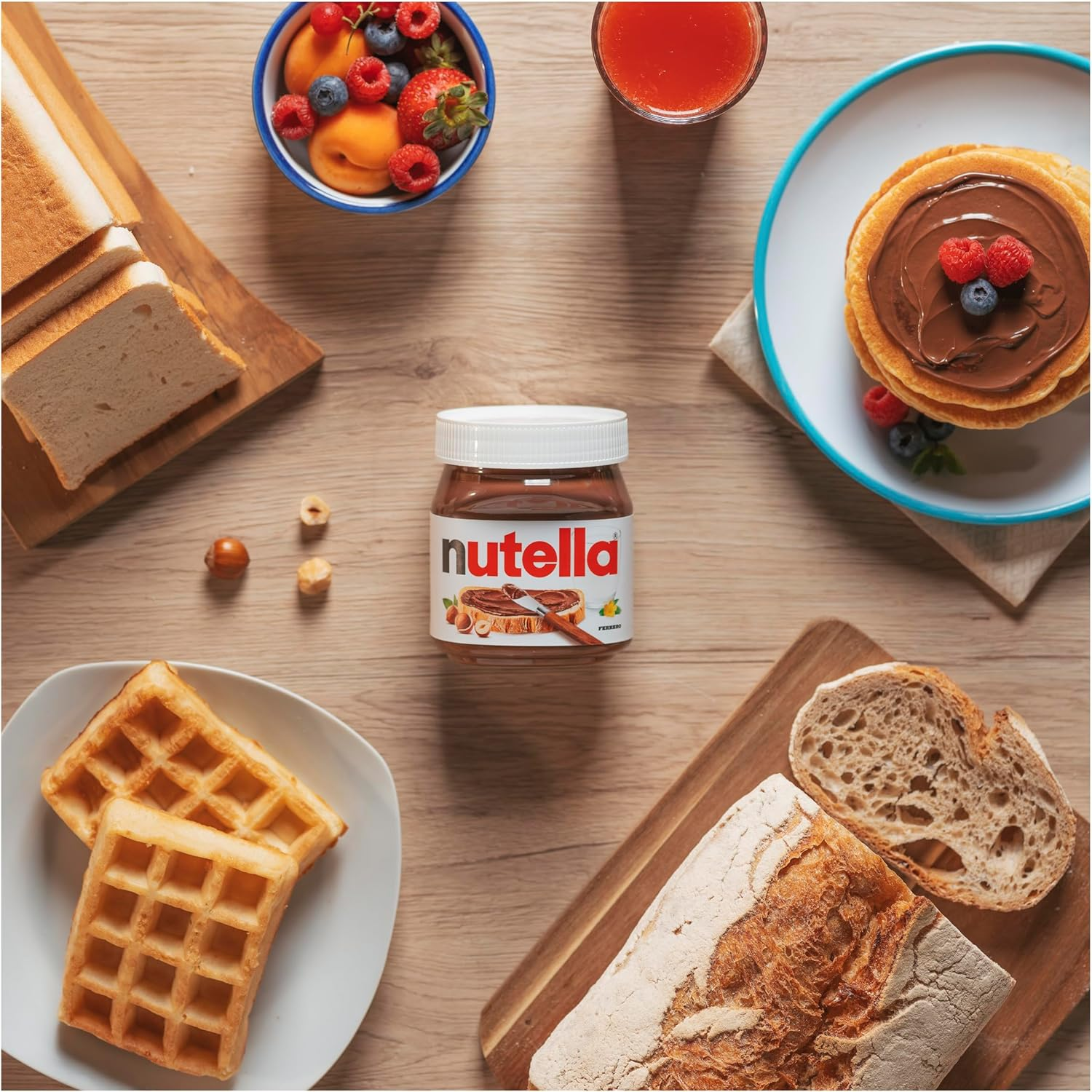 Nutella Hazelnut Chocolate Spread 400 G image number 1