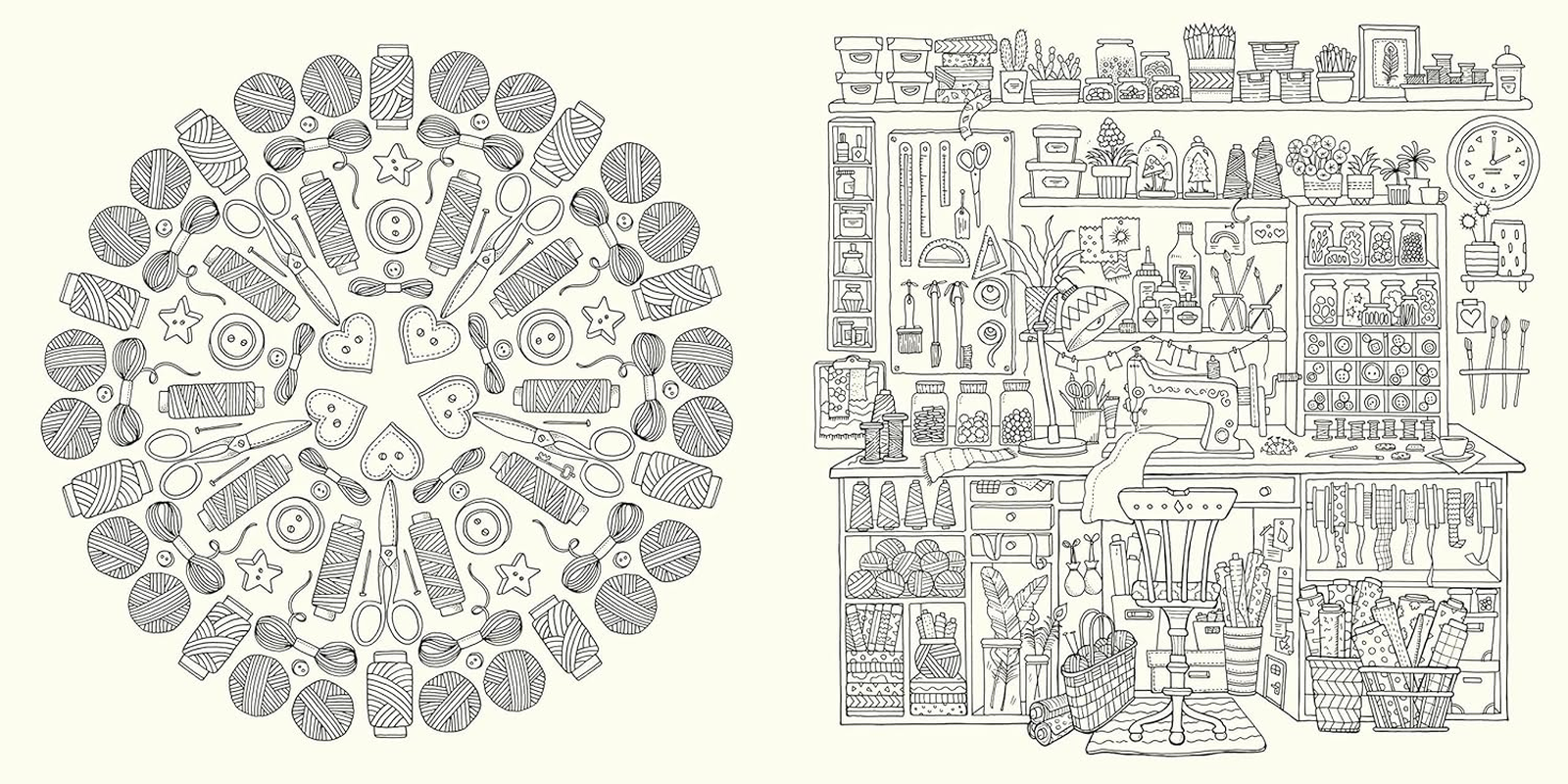 Rooms of Wonder: Step inside This Magical Colouring Book image number 4