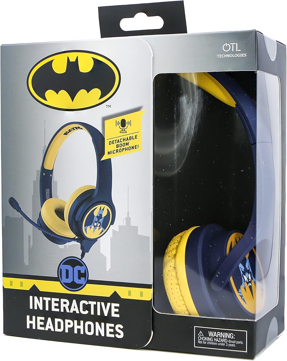 OTL 856556 Batman Junior Interactive Headphones, Blue image number 5