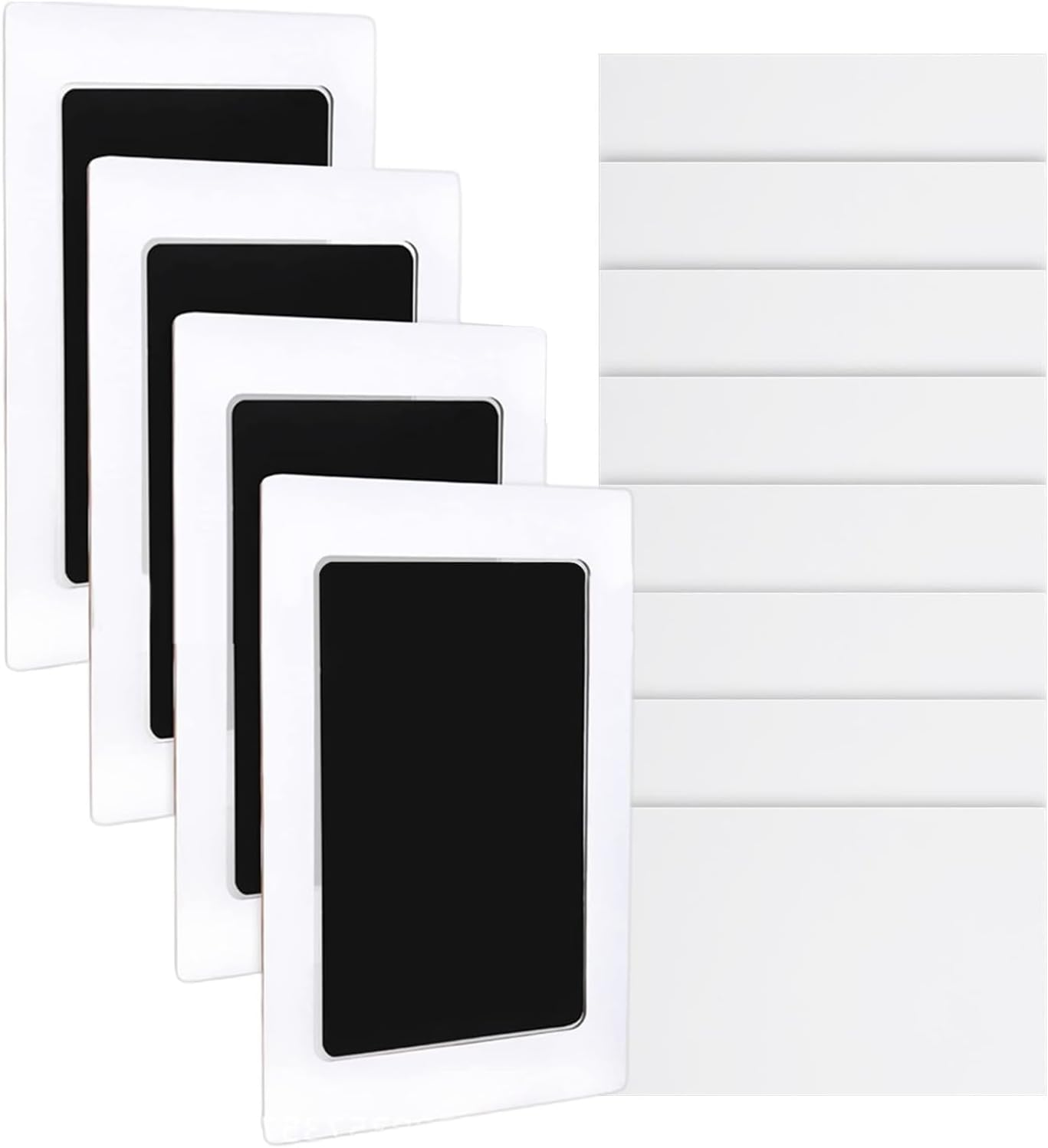 Baby Hand and Footprint Kit | 4-Pack Inkless Print Pad for Baby,Clean Touch Pet Foot Printing Set, Home Table Ornament for Showers image number 5