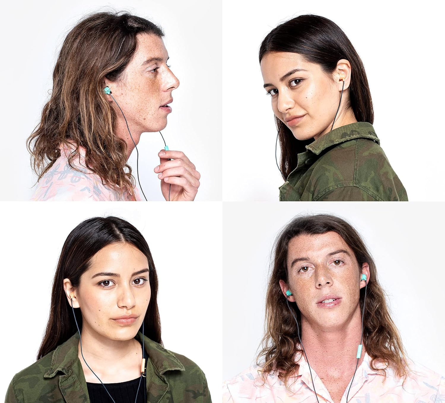 Skullcandy Jib In-Ear Wired Earbuds, Noise Isolating, Microphone, Works with Bluetooth Devices and Computers, Miami/Black/Miami image number 2