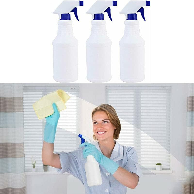 AIMALL 3-Pack 500Ml Spray Bottle Water Garden Plant Flower Trigger Plastic Dispenser White image number 5