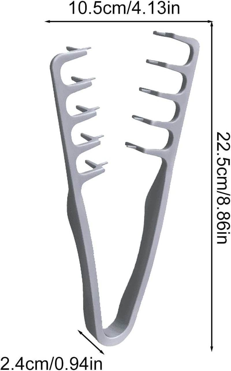 FIENSYDL Wide-Toothed Hair Comb Travel Folding Design Wide Fine-Toothed Dual-Purpose Set Men'S Fluffy Texture, Abs Plastic with Textured Grip image number 6