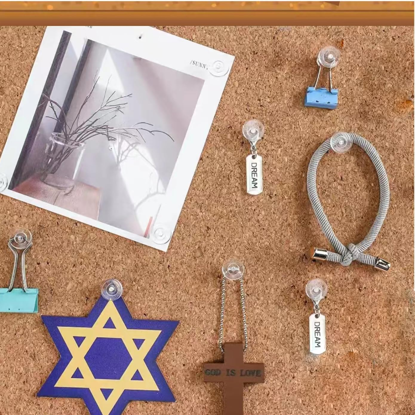 Zanxiny 200Pcs Push Pins,Clear Push Pins, Map Tacks, Clear Thumb Tacks for Cork Board Flat Head Thumb Tacks for Bulletin Board Posters Photos Postcards Maps Office Home Decorative