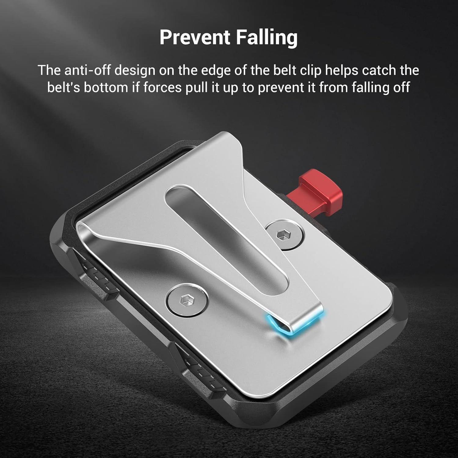 Smallrig Mini V Mount Battery Plate with Belt Clip - 2990 image number 3