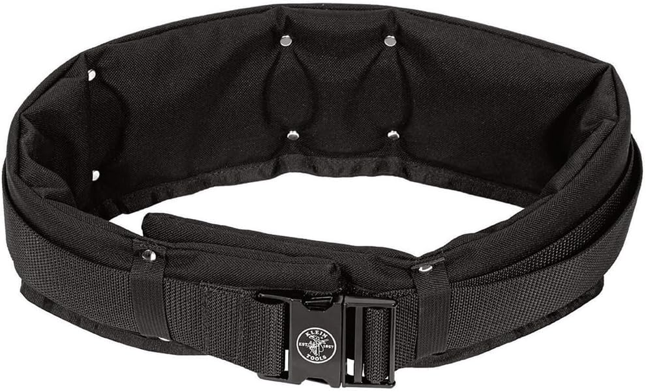 Klein Tools 5704M Powerline Padded Tool Belt, Medium