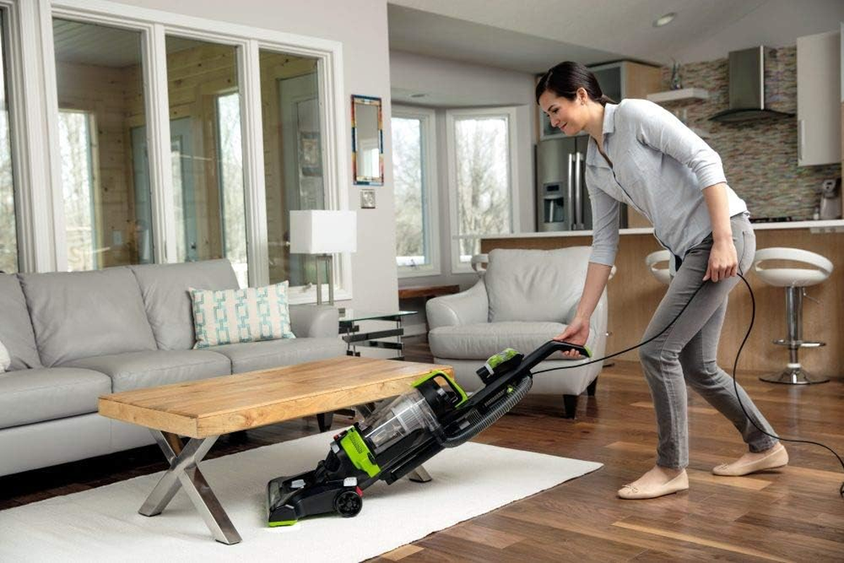 BISSELL Powerforce Helix Turbo Rewind 2261F | Upright Bagless Vacuum with Automatic Cord Rewind, Powerful Pet Hair Pickup, Specialized Tools, Large Dirt Tank, Adjustable Brush Height image number 2