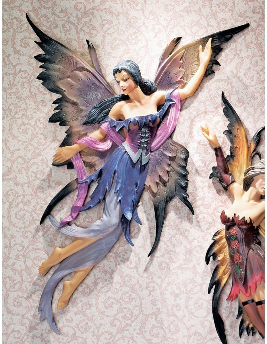 Design Toscano CL4918 Fairies of the Enchanted Grove Rowan Wall Sculpture image number 1