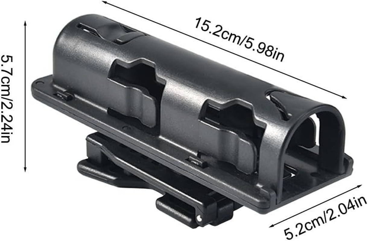 Baton Holder, Adjustable Baton Pouch 360&deg; Rotationtactical Quick Dial Stick Pouch with Clip for Telescopic Batons image number 2