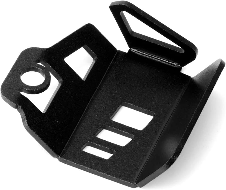 Motorcycle Rear Brake Fluid Reservoir Pump Oil Cap Guard Cover Compatible with YAMAHA YZF R3 2015-2023 2024 | Gas Tank Protectors YZF-R3 YZFR3 Accessories (Black) image number 5