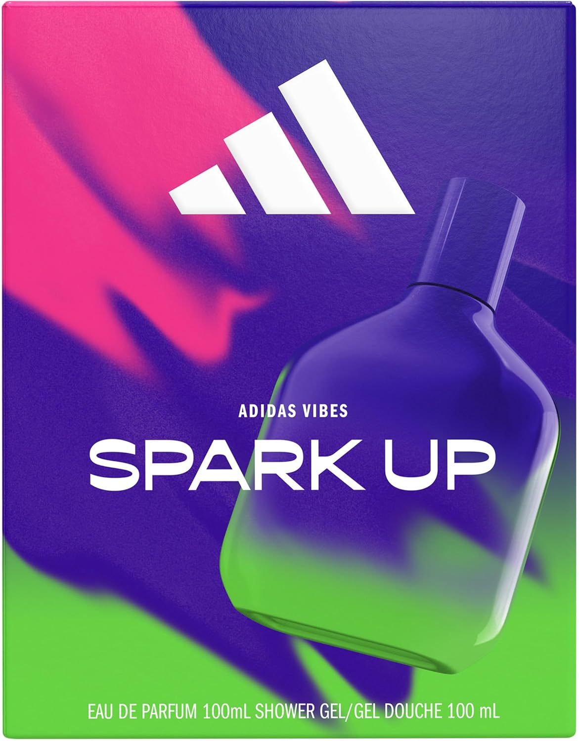 Adidas Vibes Giftset Including Spark up Eau De Parfum (100Ml) and Shower Gel (100Ml) image number 1