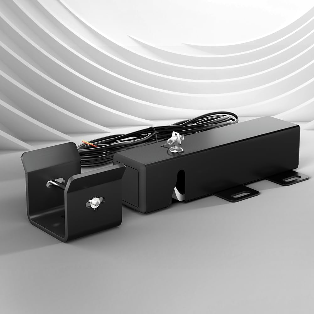 Automatic Electric Gate Lock, Home Office Bedroom Garden Security Accessories for DC 24V Swing Gate Opener, with Locks Receiver, 2 Keys, 5M Cable image number 3