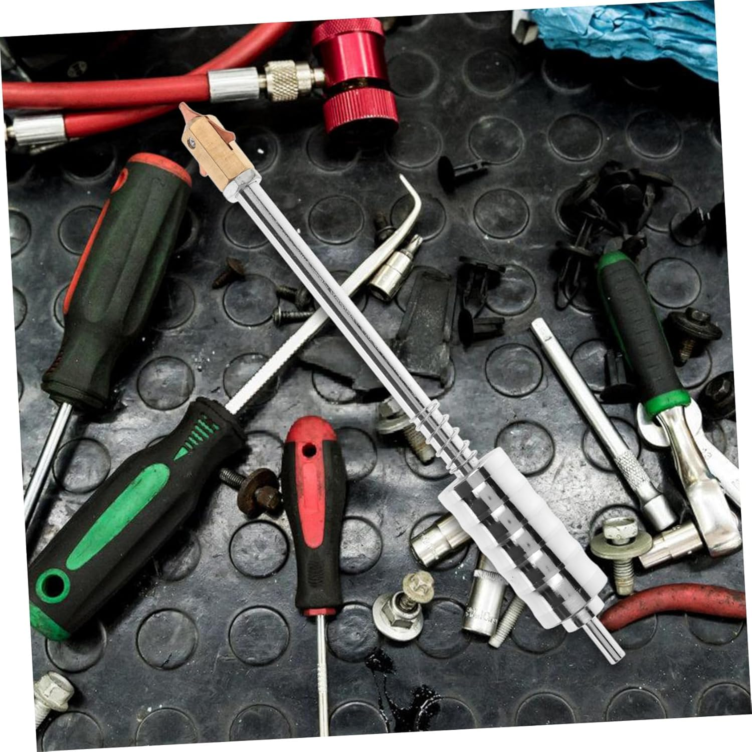 POPETPOP Spot Welder Dent Puller Slide Hammer Auto Body Repair Tool Sheet Metal Repair Hammer for Hail Dent Removal Suitable for Automotive Bodywork Maintenance image number 2