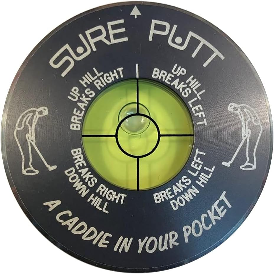 Pro - Golf Putting Aid & Green Reader - Gunmetal