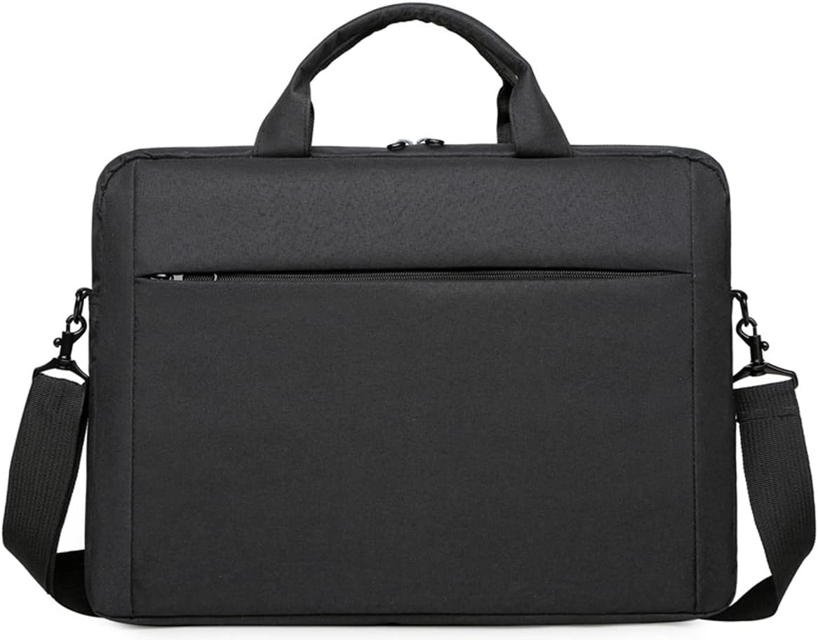 Oxford Cloth Laptop Tote Bag Briefcase, Expandable Computer Shoulder Messenger Bag Fit for 15.6 Inch Laptop